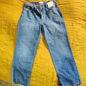 NWT Ultra High Rise Ankle Straight Jeans
